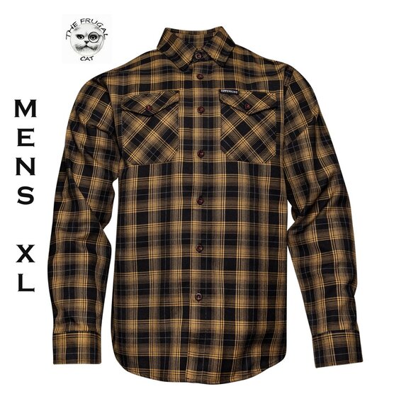 DIXXON FLANNEL x THE OFFSPRING Collab - SMASH Flannel Shirt - Men's XL - Picture 1 of 11